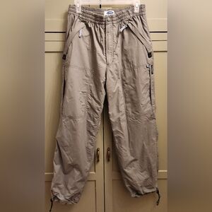 Old Navy Y2K Womens Gray Cargo Jogger Pants